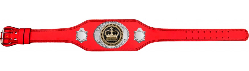 CHAMPIONSHIP BELT - BUD295/S/BLKGEM - AVAILABLE IN 4 COLOURS